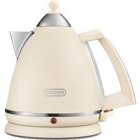 DELONGHI Cordless Jug Kettle, 1.7L Argento, Pink in Beige