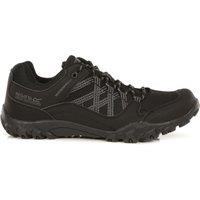 Regatta Men's 'Edgepoint v3' Waterproof Walking Shoes in Jet Black | Size: 8