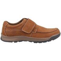 Hush Puppies Men's Casper' Touch Fastening Shoes in Tan | Size: 7