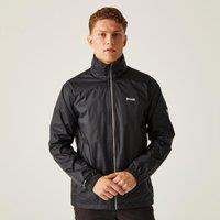 Regatta Men's 'Lyle IV' Waterproof Packaway Jacket in Jet Black | Size: Medium
