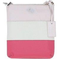 'Tricolore Elegante' Leather Crossbody Bag