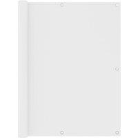 Berkfield Home Balcony Screen White 120x300 cm Oxford Fabric