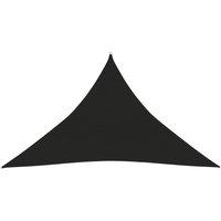 Sunshade Sail 160 g/m Black 4x4x5.8 m HDPE