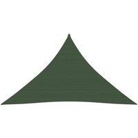 Berkfield Home Sunshade Sail 160 g/m Dark Green 3.5x3.5x4.9 m HDPE