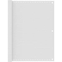 Berkfield Home Balcony Screen White 120x500 cm HDPE