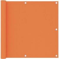 Balcony Screen Orange 90x500 cm Oxford Fabric