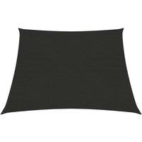 Berkfield Home Sunshade Sail 160 g/m Black 3/4x2 m HDPE