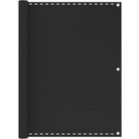 Berkfield Home Balcony Screen HDPE 120x500 cm Anthracite in Black