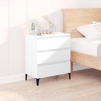 Berkfield Home Sideboard White 60x35x70 cm Engineered Wood | Size: 60 x 35 x 70 cm