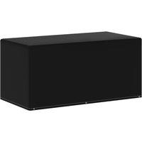 Berkfield Home Garden Furniture Cover 6 Eyelets 160x80x75 cm in Black | Size: 160 x 80 x 75 cm