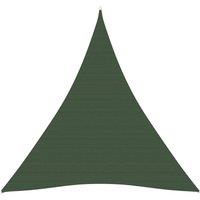 Sunshade Sail 160 g/m Dark Green 3x4x4 m HDPE
