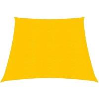 Berkfield Home Sunshade Sail 160 g/m Yellow 3/4x2 m HDPE