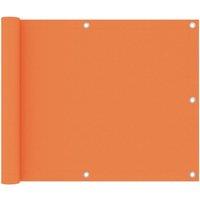 Balcony Screen Orange 75x500 cm Oxford Fabric