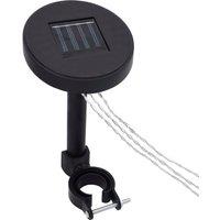 Berkfield Home Gazebo LED String Lights with Solar Panel in White