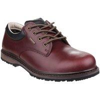 Cotswold Men's 'Stonesfield' Leather Hiking Boots in Dark Brown | Size: 12