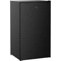HOMCOM 91 Litre Freestanding Under Counter Fridge with Chiller Box, 47.5cm Wide in Black