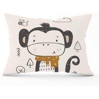 Warren Reed - Designer Single Monkey Forest Cushions | Size: 60 cm x 60 cm