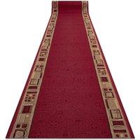 RugsX Anti-Slip Jena Runner in Red | Size: 67 cm x 130 cm