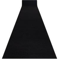 RugsX Anti-Slip Rumba Runner in Black | Size: 60 cm x 290 cm