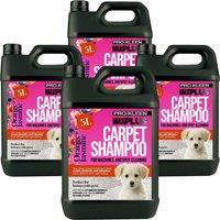 ProKleen Carpet Cleaning Shampoo Odour Remover Orange & Jasmine Scent 4 x 5L in Clear