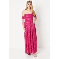 Debut London by Coast Cowl Front Sequin Prom Dress