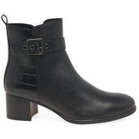 Marco Tozzi Men's 'Myla' Ankle Boots in Black | Size: 6