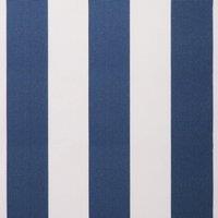 Primrose Awnings Replacement Awning Cover Fabric with Scalloped Valance 5m x 3m in Light Blue