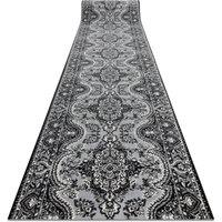 RugsX Bcf Morad Runner in Grey | Size: 90 cm x 350 cm