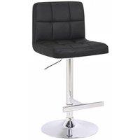 netfurniture Prill Black Bar Bar Stool Fully Adjustable