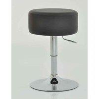 netfurniture Low Bar Stool Grey Height Adjustable