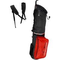 Sun Mountain Ecolite Sunday Bag Black-Ember in Red