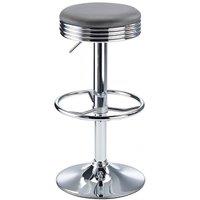 netfurniture Calif Adjustable Bar Stool - Grey