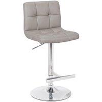 netfurniture Serene Red Breakfast Bar Stool Height Adjustable