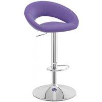 netfurniture Serene Breakfast Bar Stool Height Adjustable in Purple