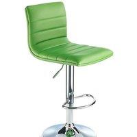 netfurniture Vista Breakfast Bar Stool Height Adjustable in Green