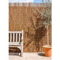 Primrose Premium Willow Fencing Outdoor Garden Screening Rolls L4m x H1.8m in Brown