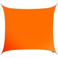Primrose 5.4m Square Water Resistant Sun Shade Canopy 96.5% UV Block Free Rope in Terracotta