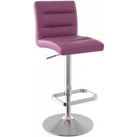 netfurniture Swank Adjustable Bar Stool in Purple