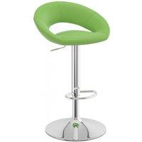 netfurniture Serene Breakfast Bar Stool Height Adjustable in Light Green