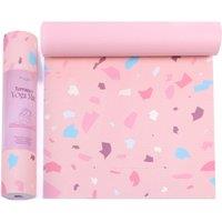 Myga Women's Terrazzo Yoga mat in Pink