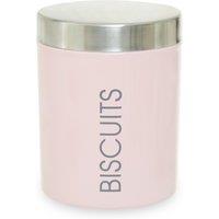Orsina Maison by Premier Enamel Biscuit Canister in Pink