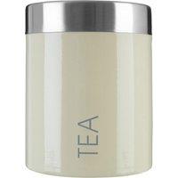 Orsina Maison by Premier Enamel Tea Canister in Cream