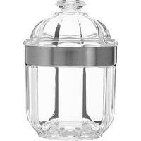 Orsina Maison by Premier Small Acrylic Canister in Silver