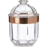 Orsina Maison by Premier Small Acrylic Canister in Rose Gold