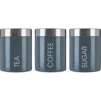 Orsina Maison by Premier Enamel Liberty Canisters - Set of 3 in Grey