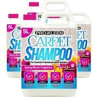 ProKleen Carpet Cleaning Shampoo Odour Remover Spring Bloom Fragrance 4 x 5L in White