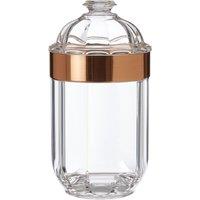 Orsina Maison by Premier Medium Acrylic Canister in Rose Gold