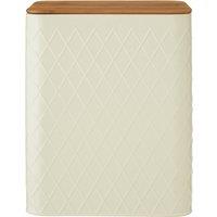 Orsina Maison by Premier Rhombus Rectangular Storage Canister in Cream