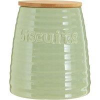 Orsina Maison by Premier Winnie Dolomite Biscuit Canister in Green