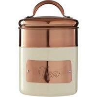 Orsina Prescott Cream & Copper Utensil Holder